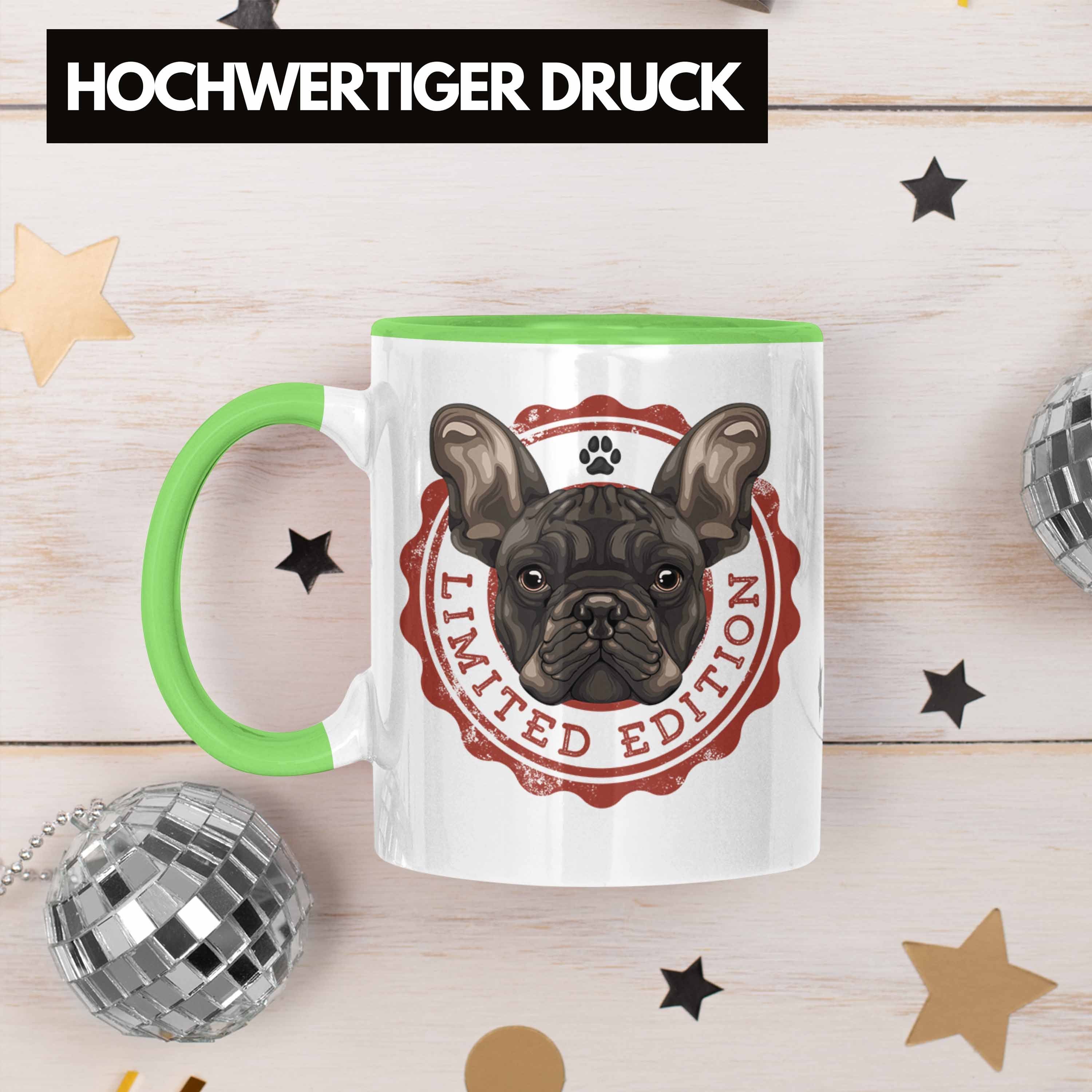 Trendation Tasse Boxer Hunde Tasse Ges Grün Boxer Geschenk Frauchen Hundebesitzerin Herrchen