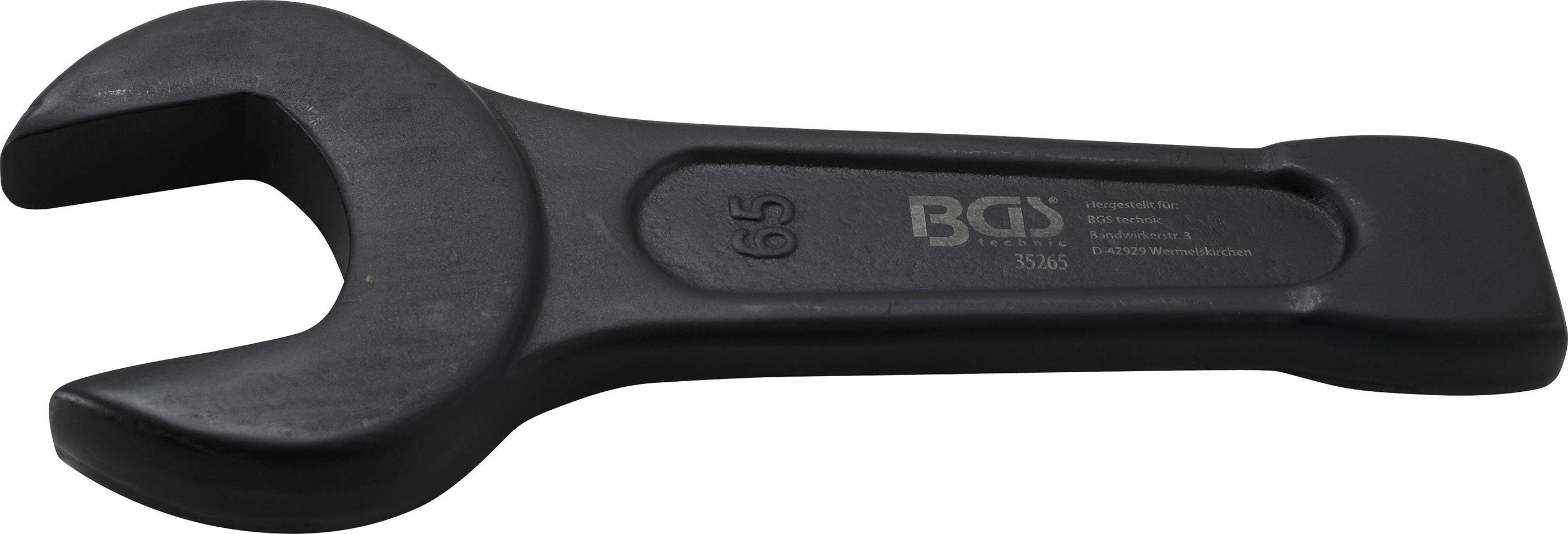 BGS technic Maulschlüssel Schlag-Maulschlüssel, SW 65 mm