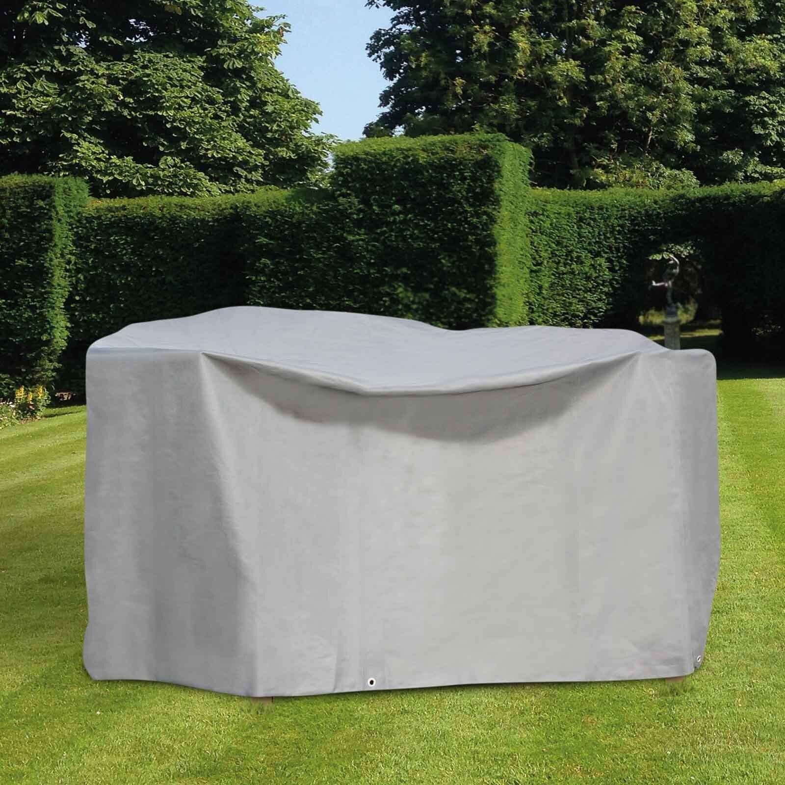 NYVI Gartenmöbel-Schutzhülle Gartentisch Abdeckung NYVIProtect Tischhülle aus 600D Polyester (1-St), Wetterfest & Wasserfest - Schutzhülle für Gartentische & Sitzgruppen