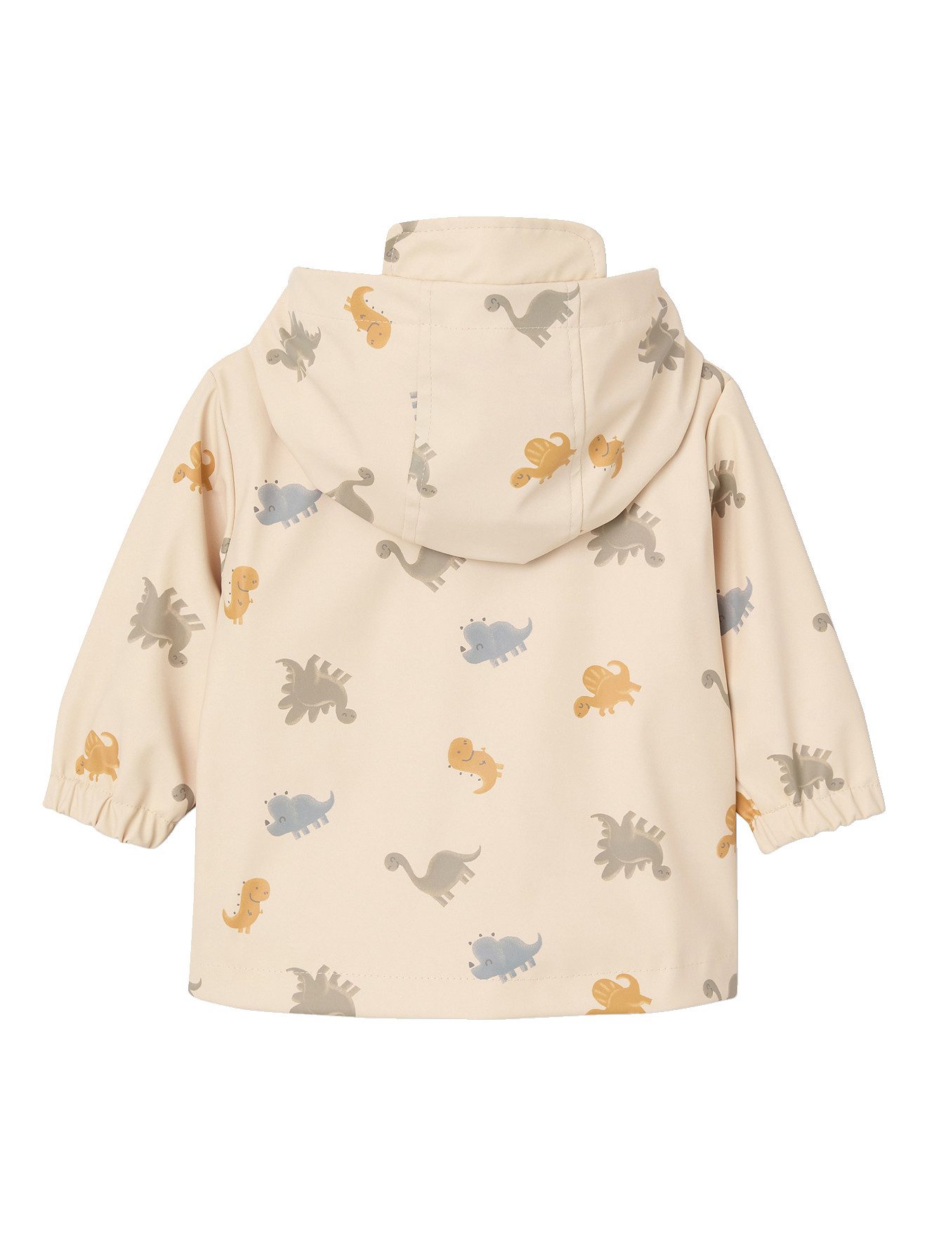 vertbaudet Regenjacke Baby Regenjacke mit Kapuze und Dinosauriern
