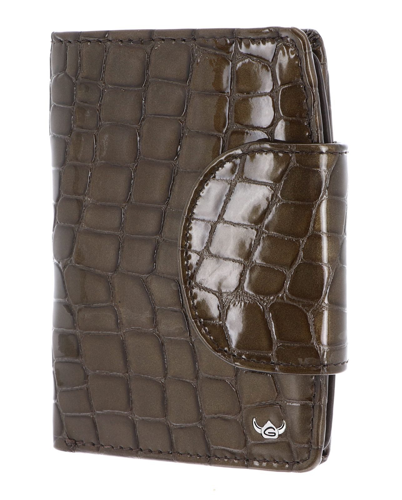 Golden Head Geldbörse Kombischeintasche mit Riegel 1439, aus echtem Rindsleder mit RFID-Blocker Schutz