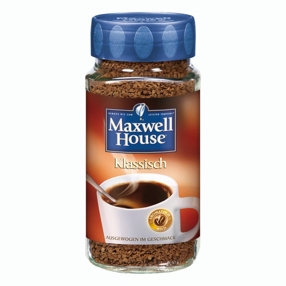 JACOBS Kaffee Maxwell House Klassisch, 200 g