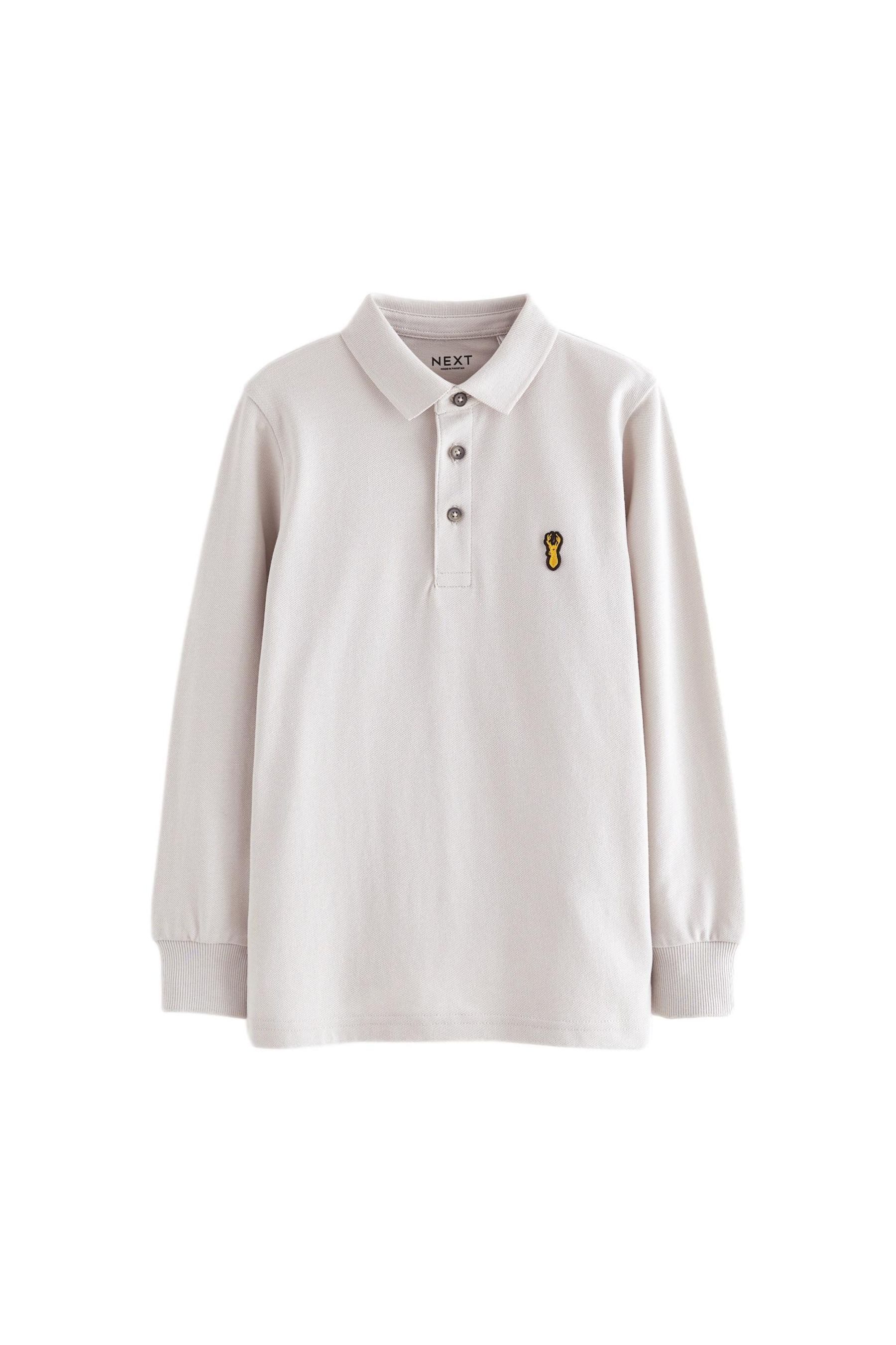Next Langarm-Poloshirt Langärmeliges Polo-Shirt (1-tlg)