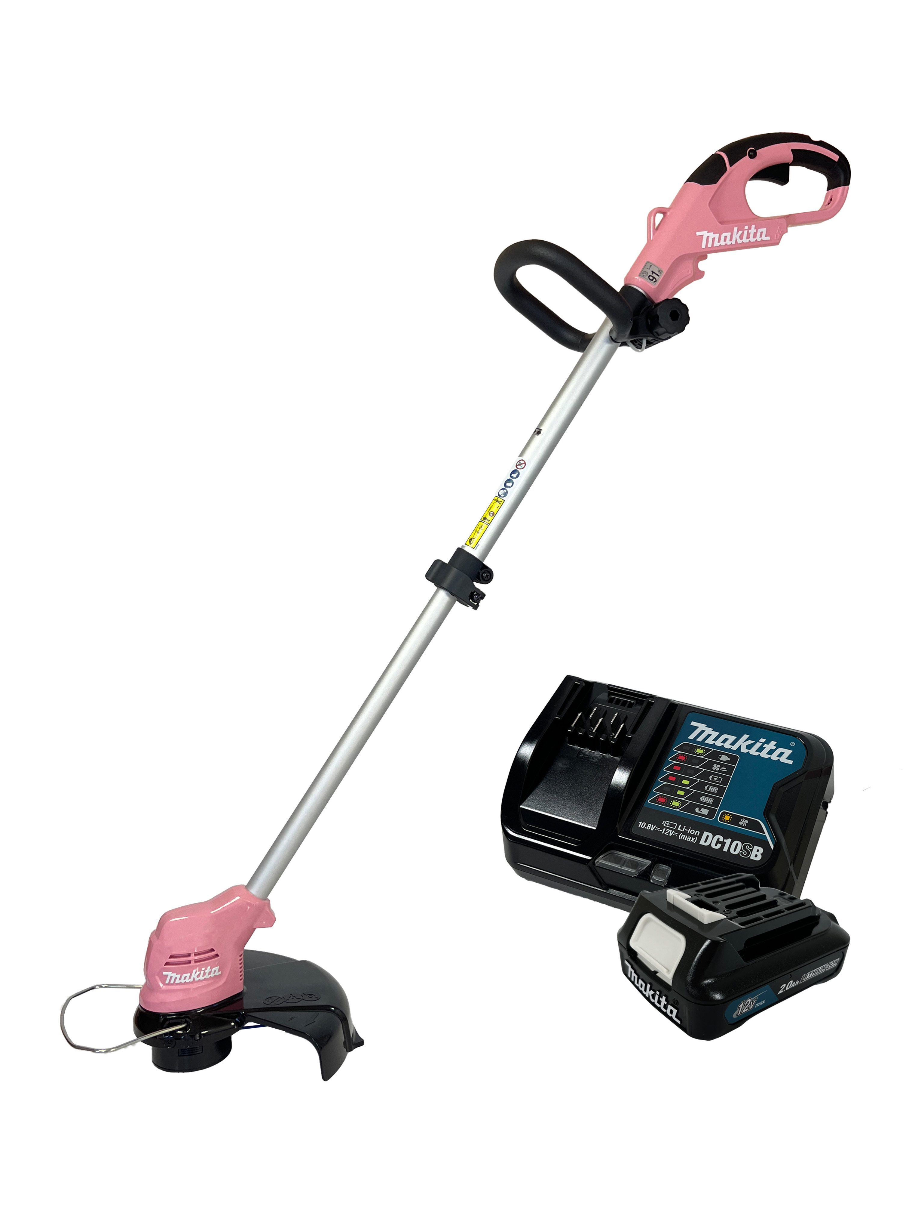 Makita Akku-Rasentrimmer UR100D, Pink [12 V] günstig online kaufen