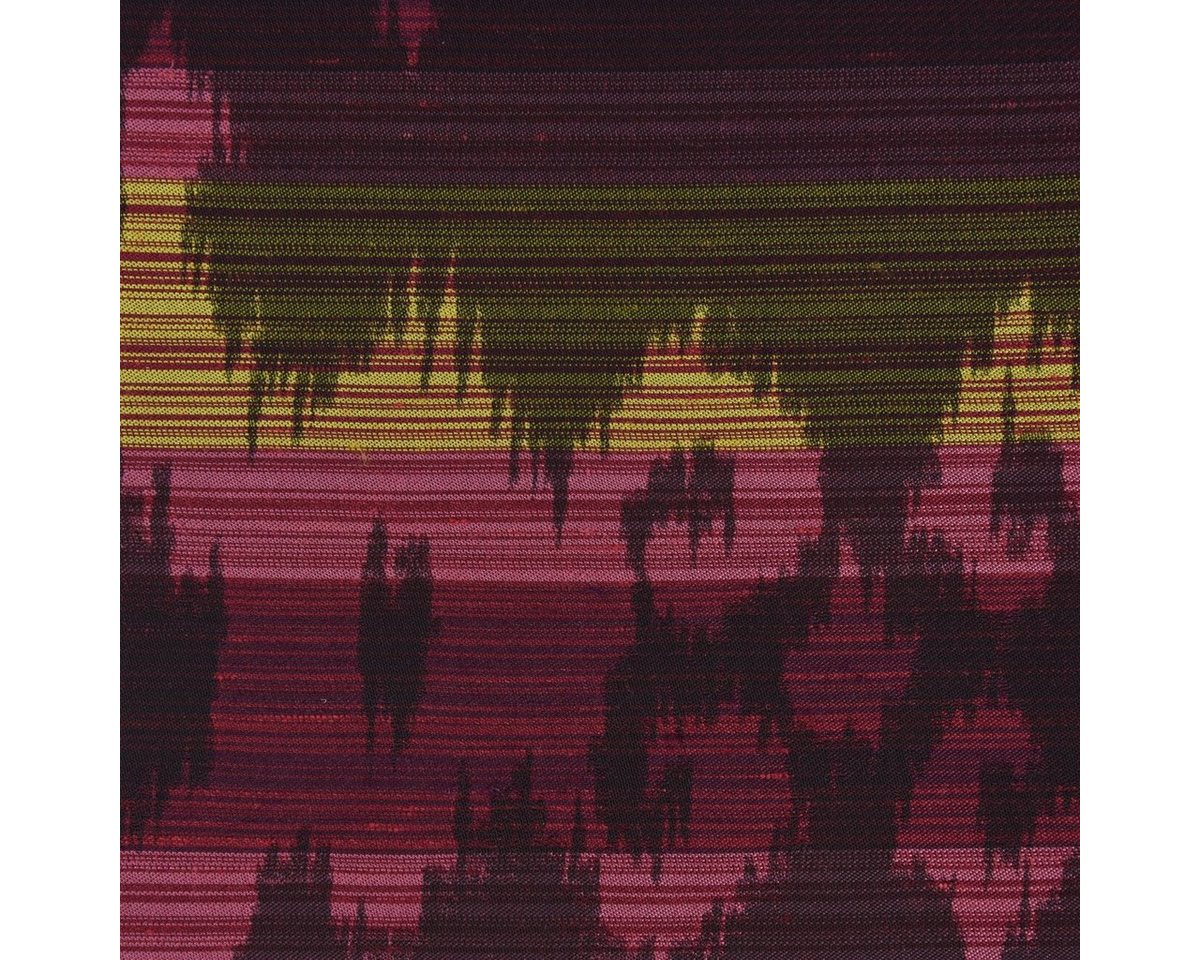 Thumbnail - SCHÖNER LEBEN. Stoff Schöner Wohnen Dekostoff Ikat Ornamente beere grün 140cm Breite
