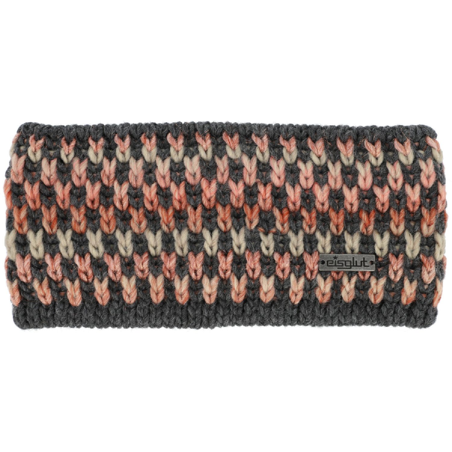 Eisglut Stirnband Balbinal Strick-Haarband mit Innen-Fleece