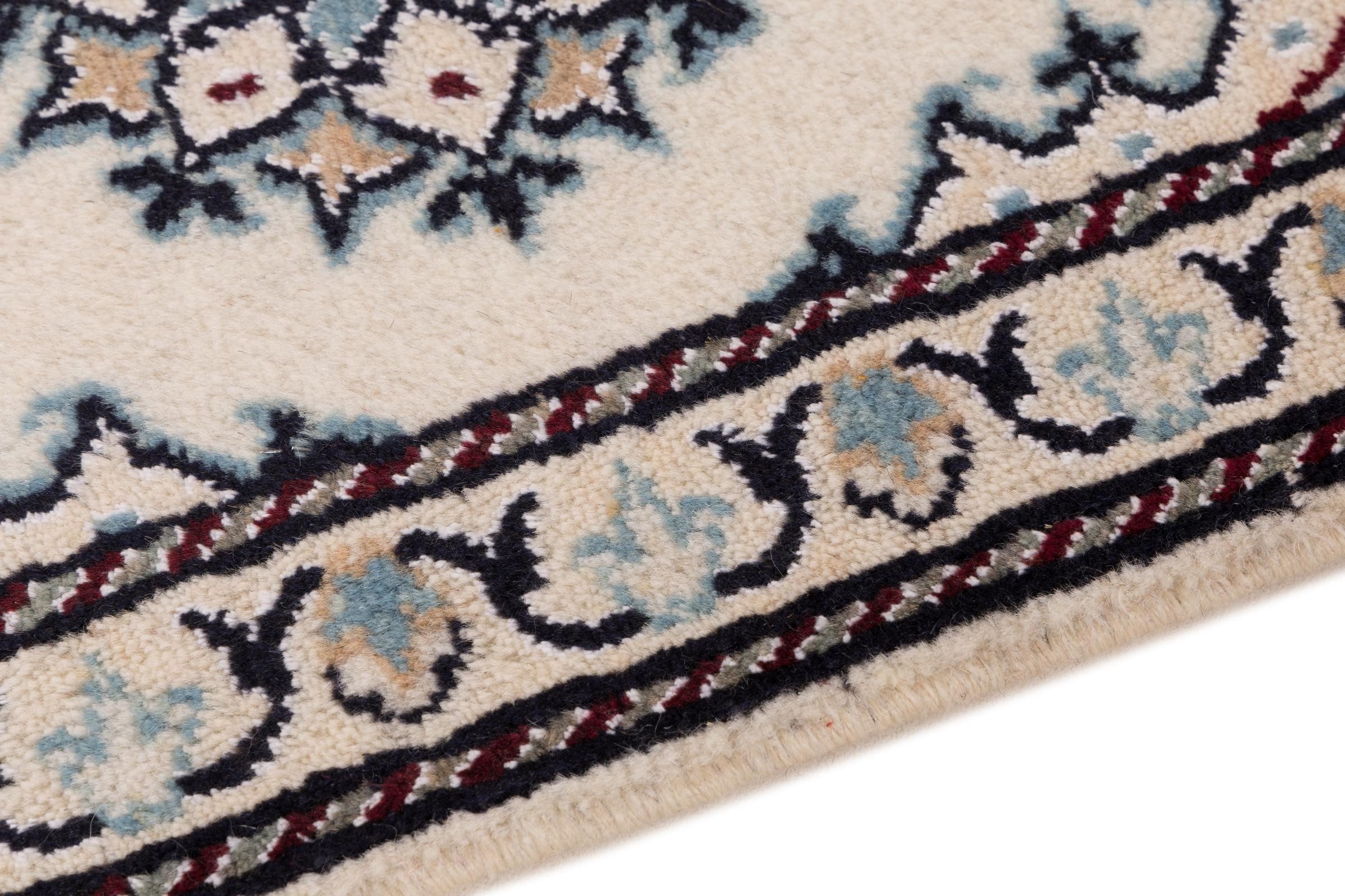 Nain Trading Orientteppich Nain 41x59 Handgeknüpfter Orientteppich / Perserteppich, rechteckig, Höhe: 12 mm