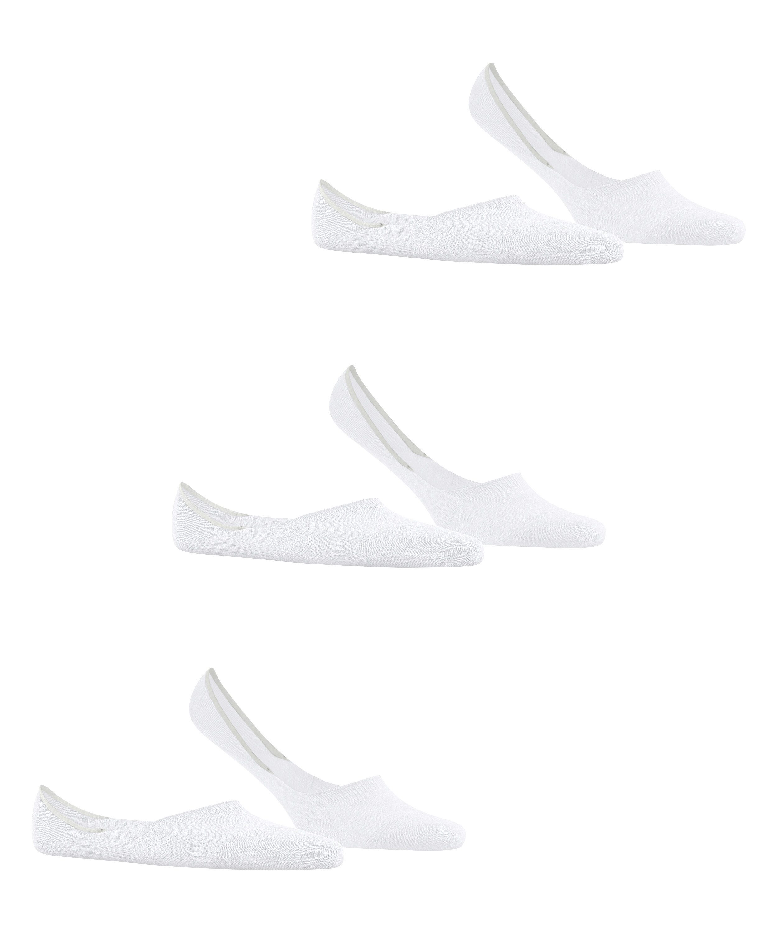 FALKE Füßlinge Step Medium Cut 3-Pack Füßlinge (3-Paar) mit Anti-Slip-System