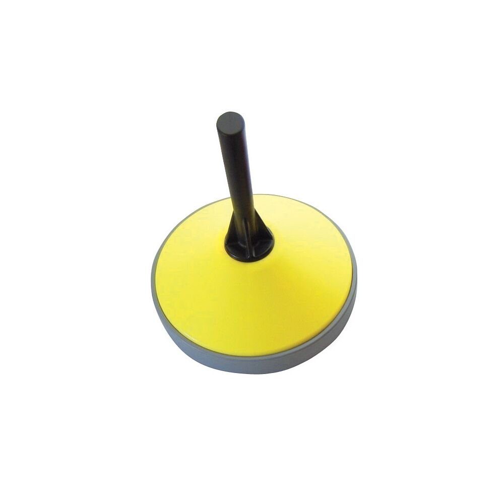 Spielball Eisstock, Fördert Konzentration und Feinmotorik Gelb