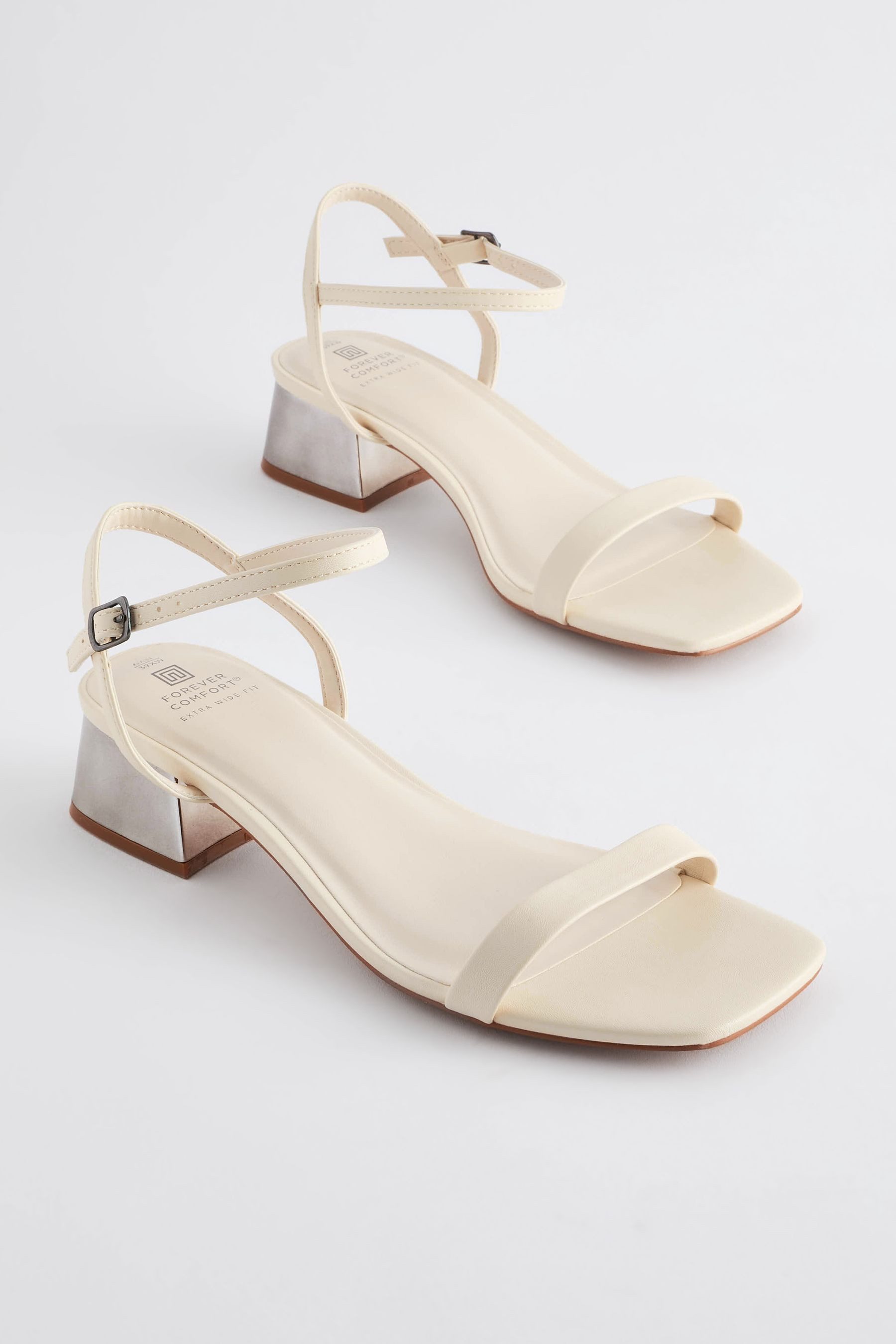 Next Forever Comfort® Sandale kleiner Absatz, günstig online kaufen