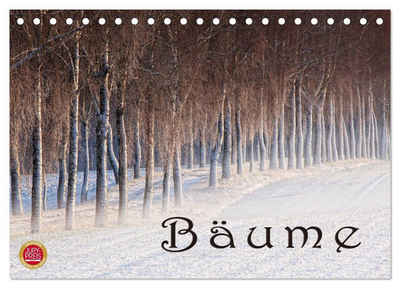 CALVENDO Wandkalender Bäume (Tischkalender 2024 DIN A5 quer), CALVENDO Monatskalender