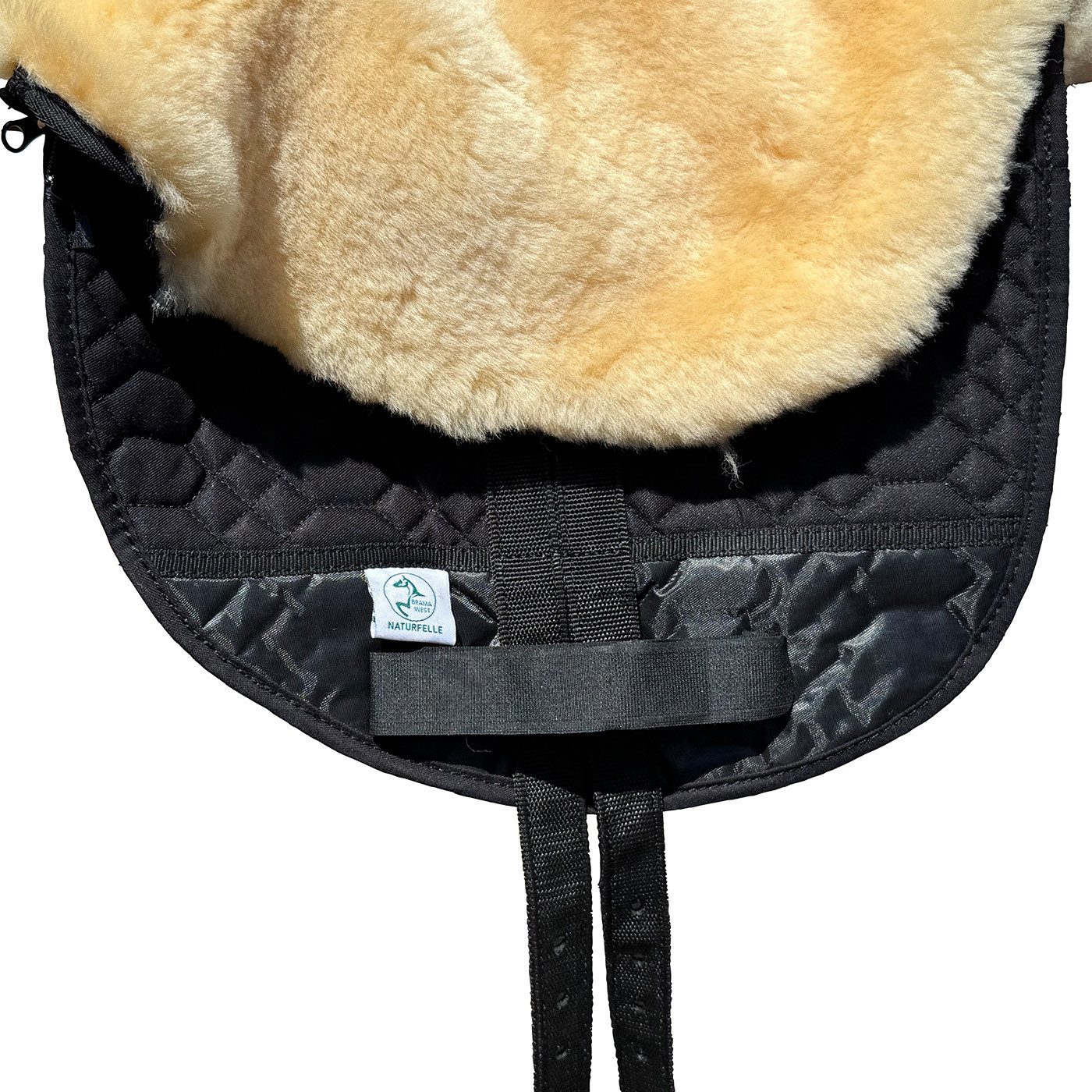 Brama-West Vielseitigkeitssattel Brama-West Lammfellsattel – 100 % Merino-Lammfell