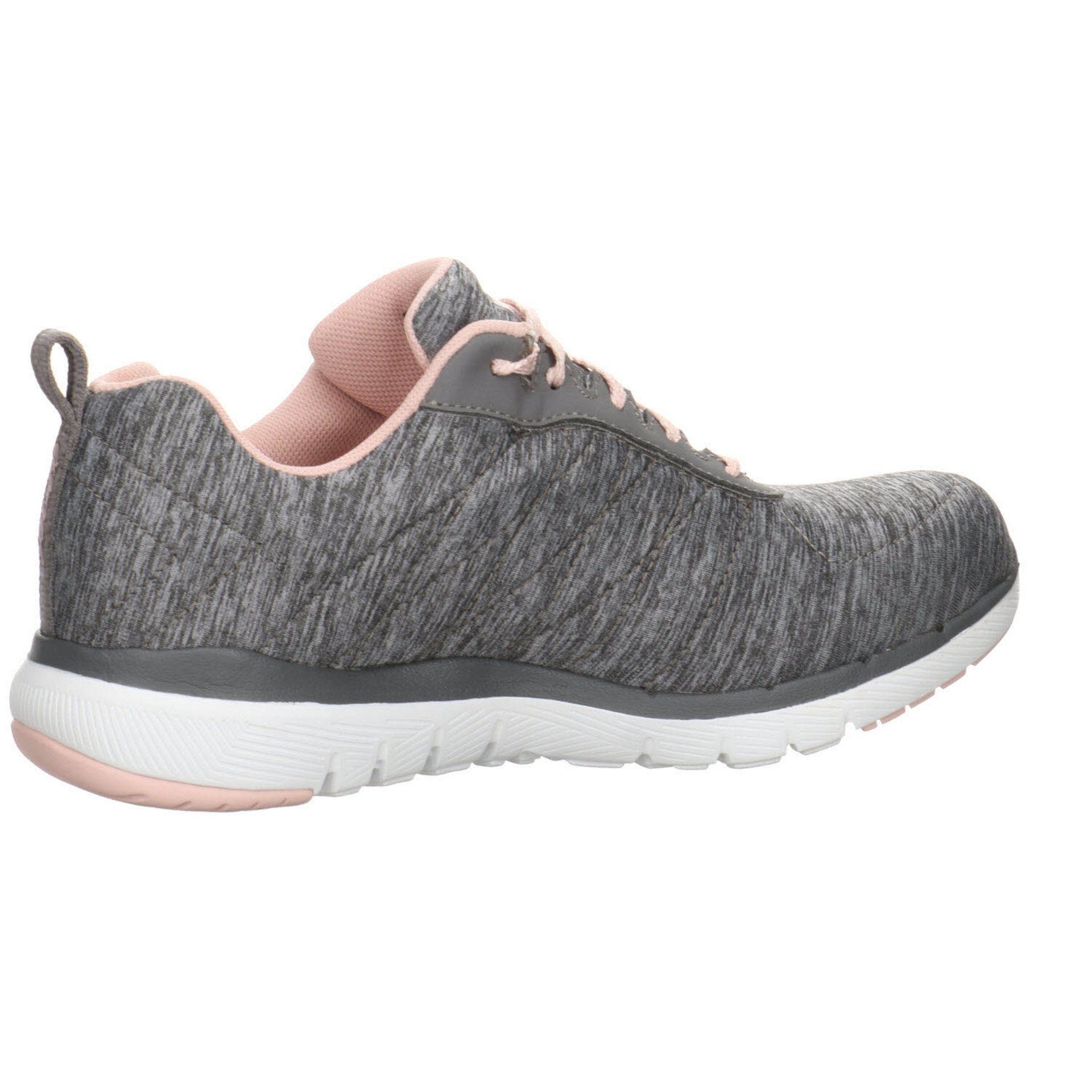 Grey Skechers Appeal (20202382) Schnürschuh Flex lt Textil Schuhe Pink Damen Sneaker Sneaker 3.0