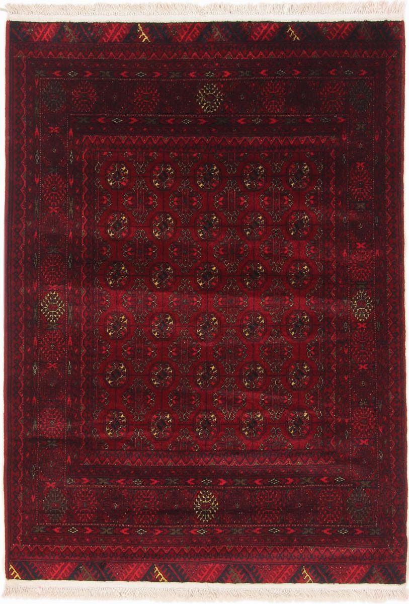 Orientteppich Khal Mohammadi 99x144 Handgeknüpfter Orientteppich, Nain Trading, rechteckig, Höhe: 6 mm