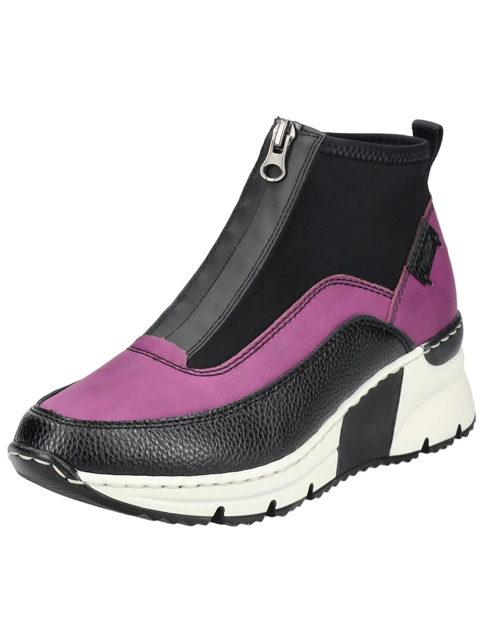 Rieker Rieker Stiefelette Lederimitat/Textil Keilstiefelette