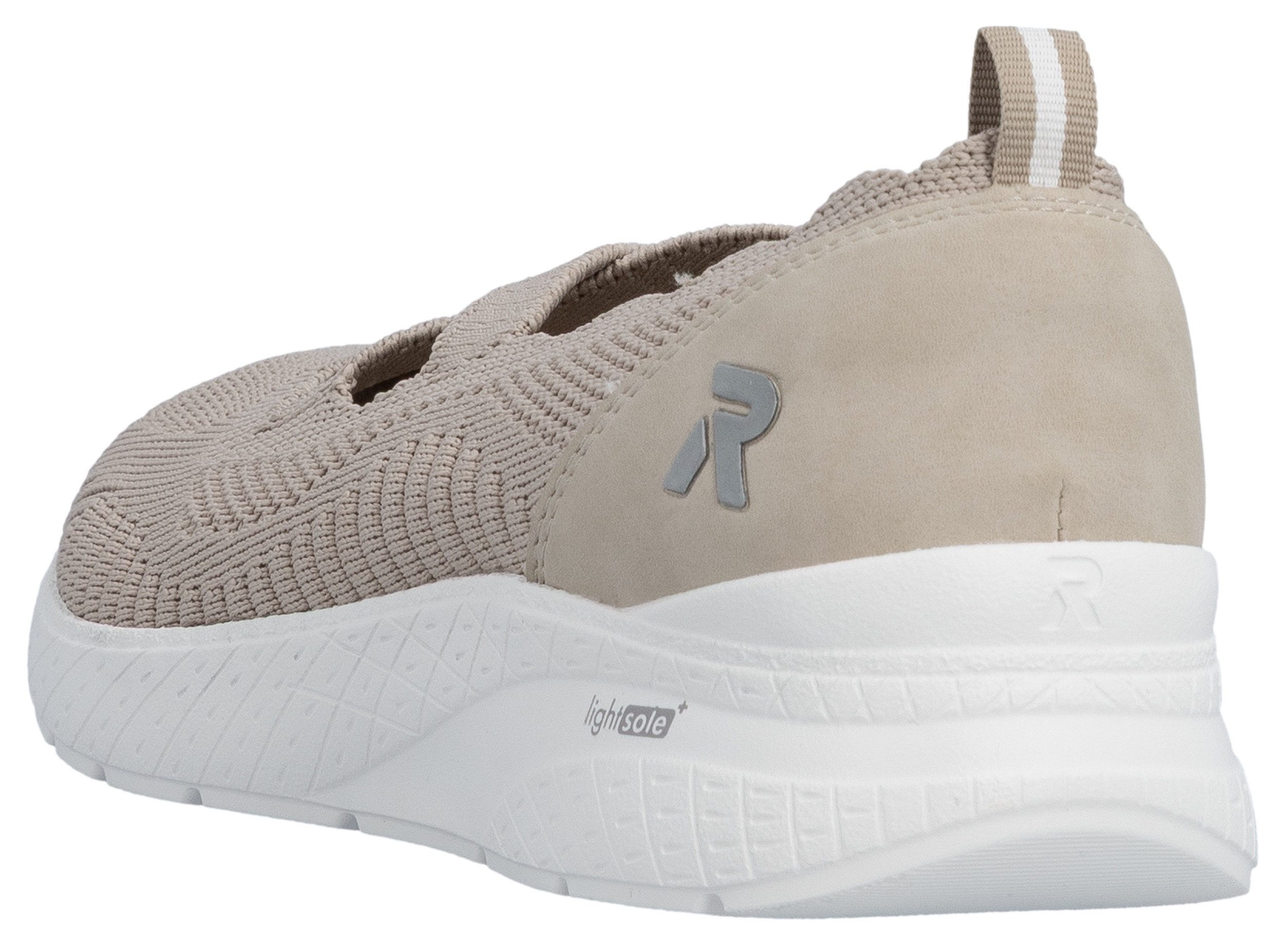 Rieker Riemchenballerina Schlupfschuh, Slipper in veganer Verarbeitung