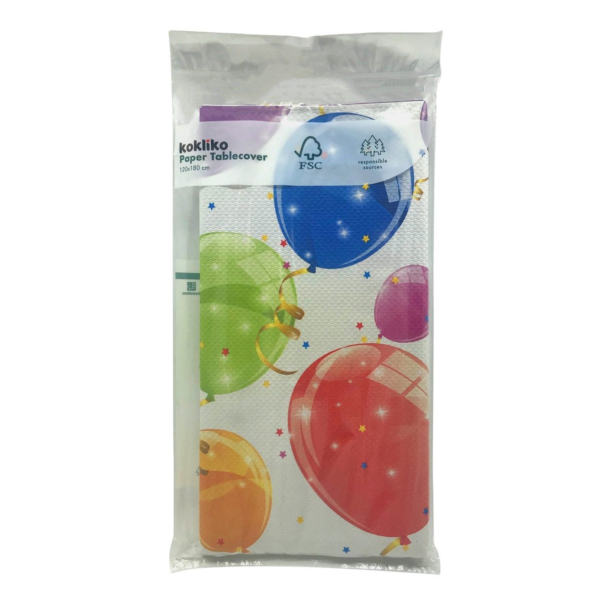 Procos Tischdecke Tischdecke Sparkling Balloons papier 120x180cm