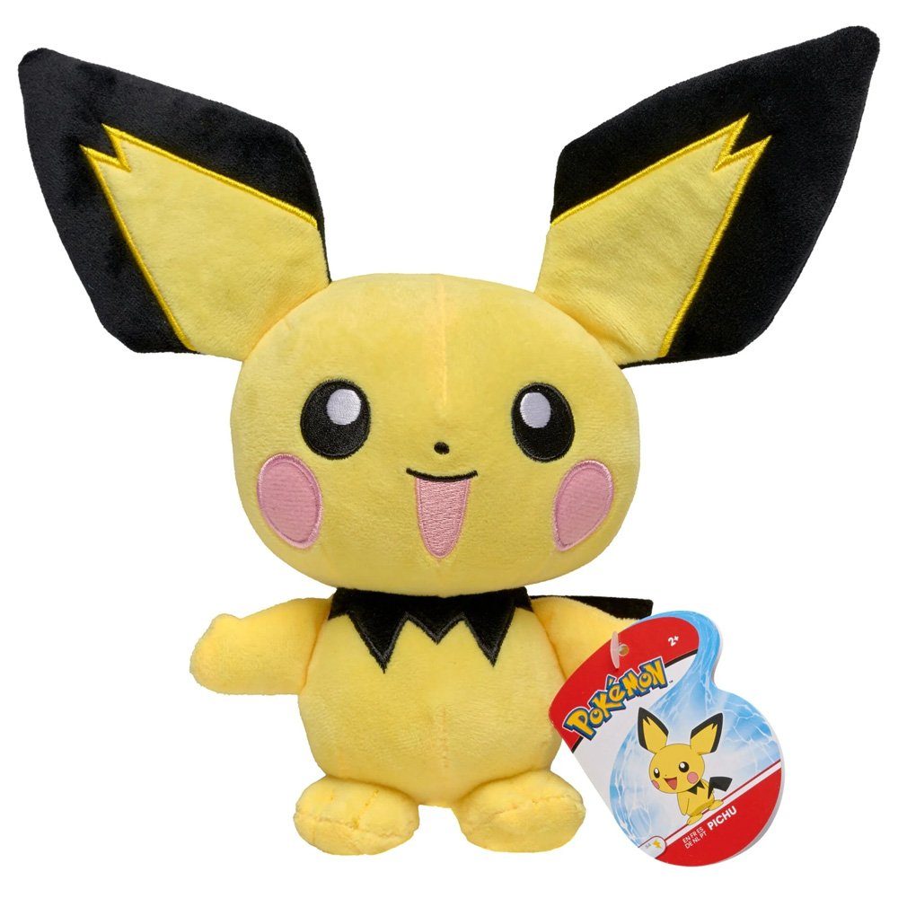Jazwares Plüschfigur Pichu (20 cm) - Pokémon