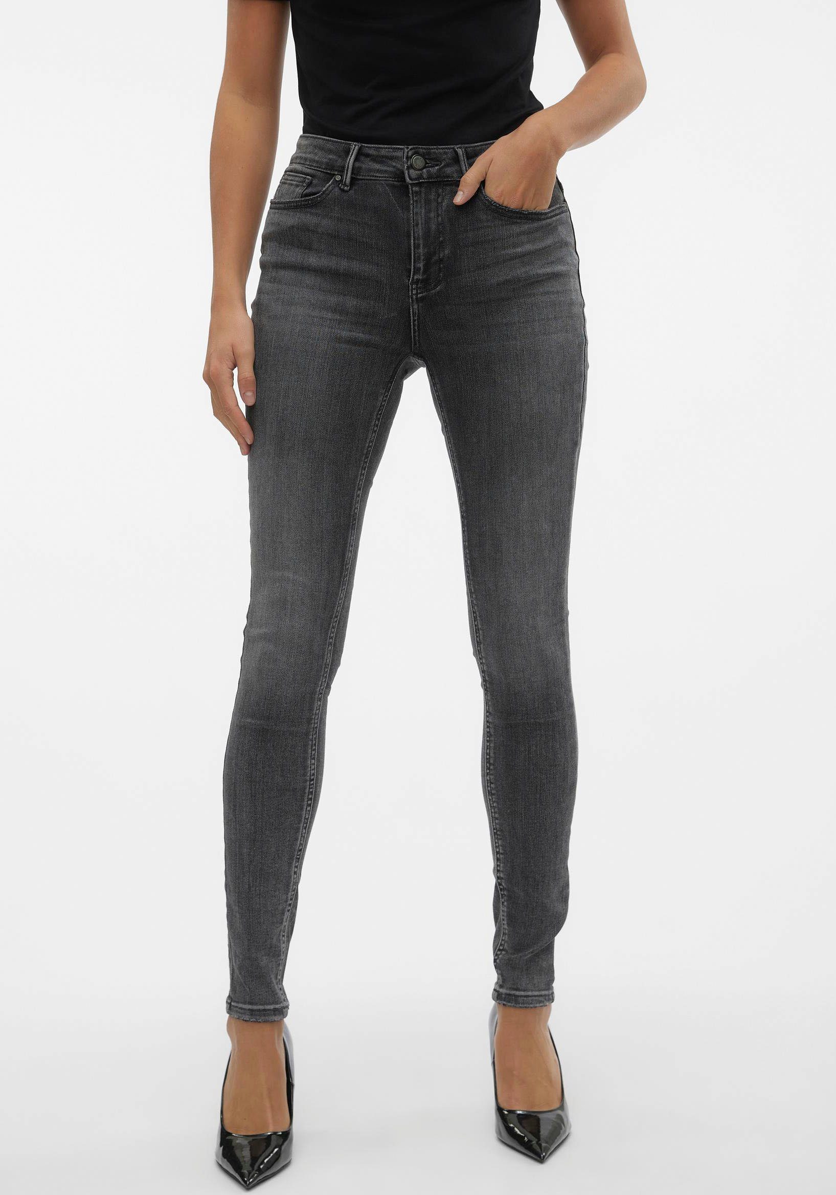 Vero Moda Skinny-fit-Jeans VMFLASH MR SKINNY JEANS LI213 NOOS