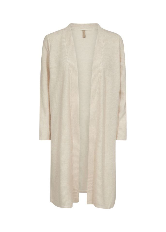 Strickjacke - Bequeme Strickjacke aus recyceltem Polyester und Viskose