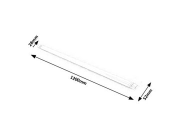 Rabalux LED Arbeitsleuchte "Drop Light-Drop Light" Kunststoff, weiß, 40W, neutralweiß, 3200lm, wassergeschützt, neutralweiß