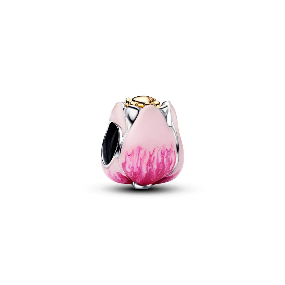Pandora Charm-Einhänger Pandora Moments Rosafarbene Tulpe Charm 764352C01 (1-tlg)