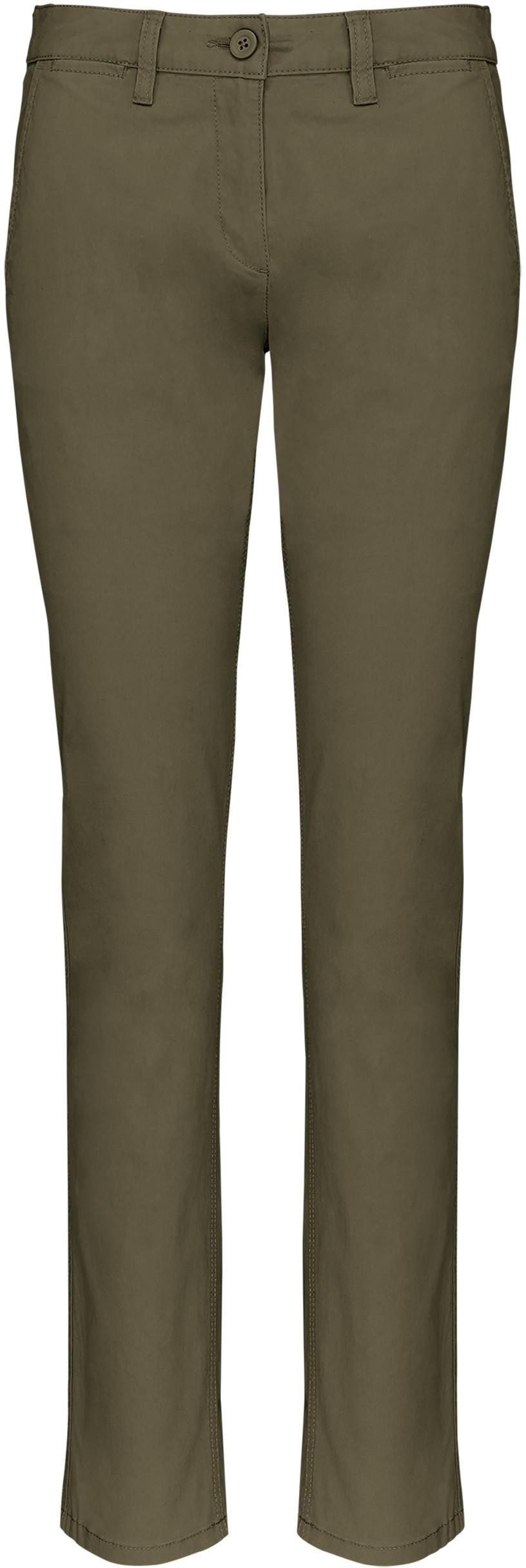 Kariban Funktionshose Chino-Damenhose