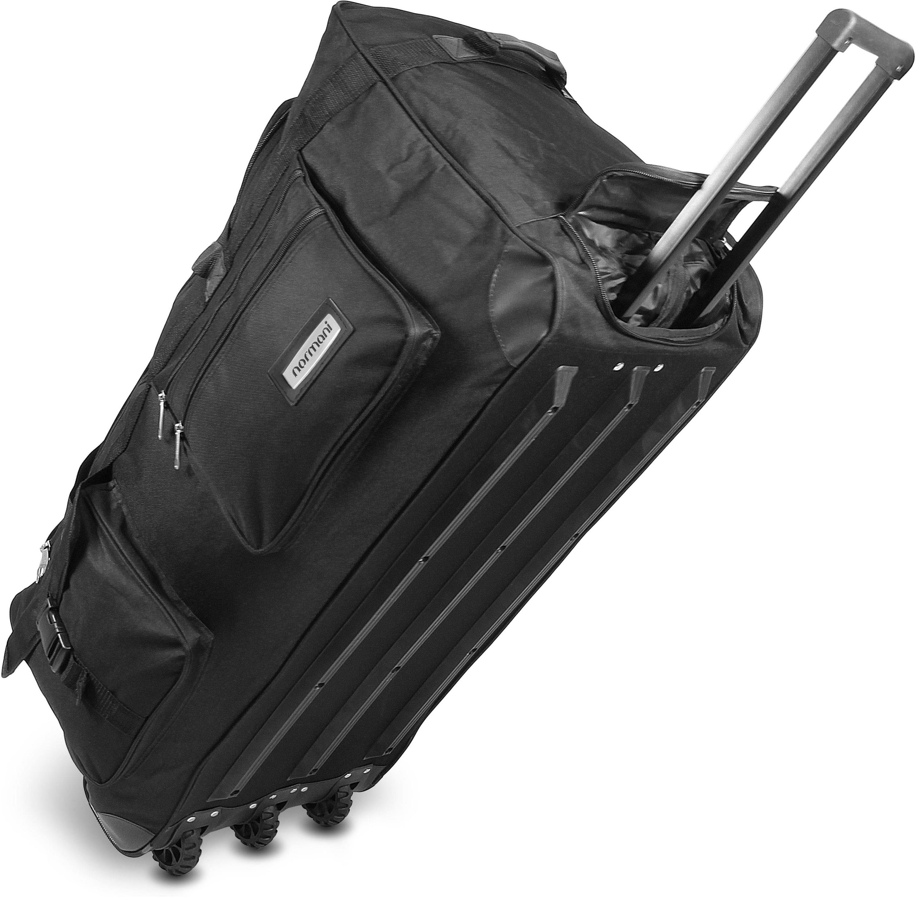 normani Reisetasche Reisetasche mit 3 Rädern Jumbus 150, Trolley mit extra großem Volumen