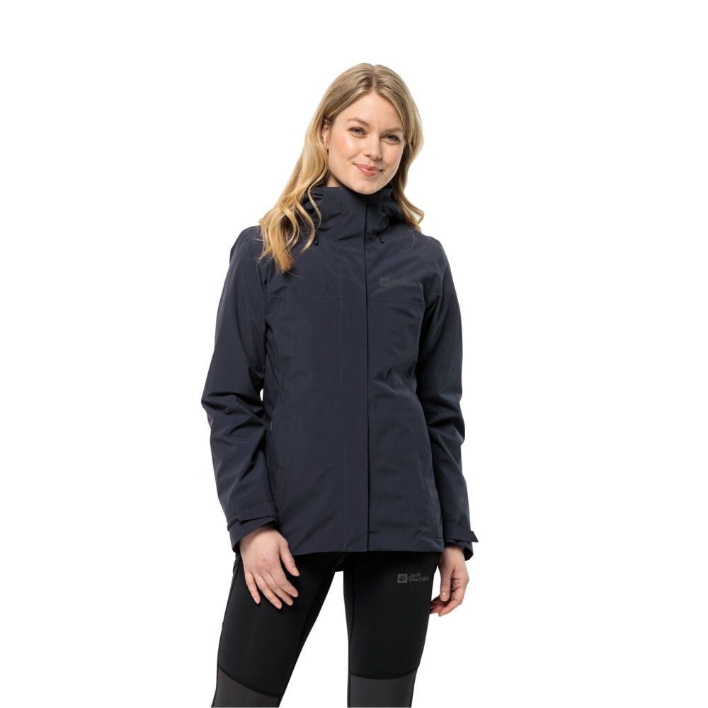 Fleecejacke Ganzjahresjacke Luntal 3in1 (wasser- winddicht, mit Fleece-Innenjacke)