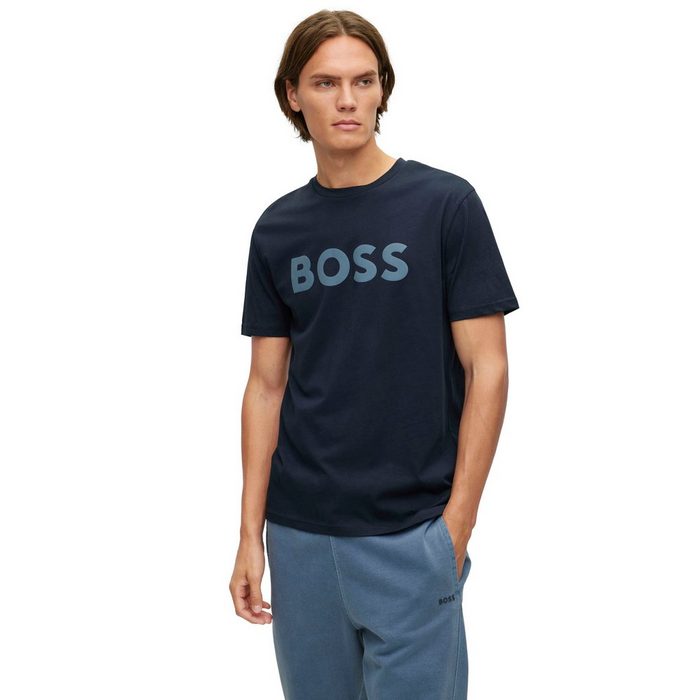 BOSS ORANGE T-Shirt Thinking 1 (1-tlg) aus einer leichten weichen Jerseyqualität