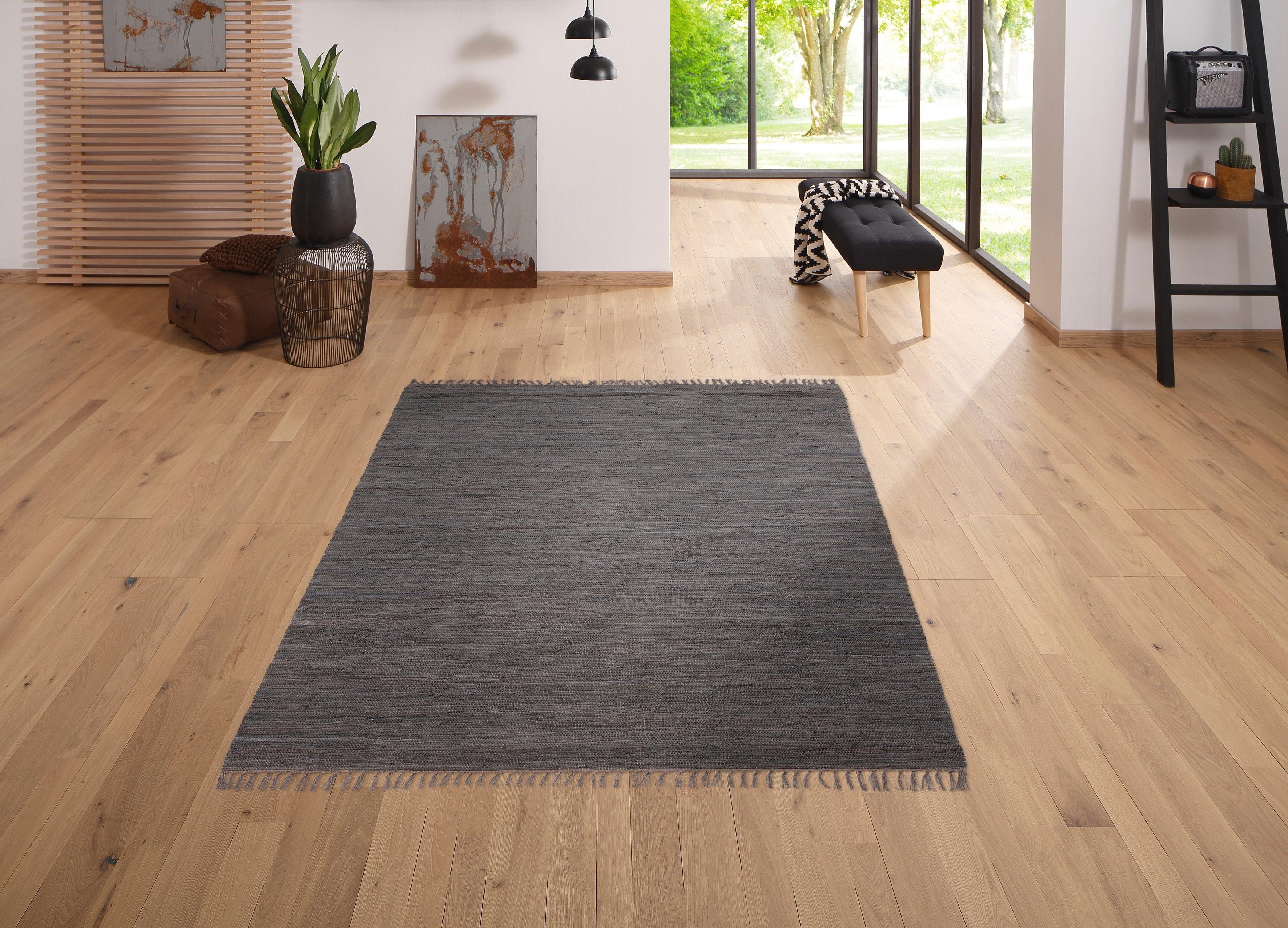 my home Teppich Paul, rechteckig, Höhe: günstig online kaufen