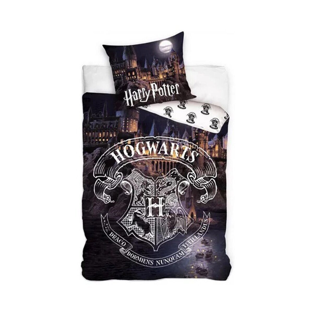 Harry Potter Kinderbettwäsche Harry Potter Постельное белье Castle Night 140x200cm Set