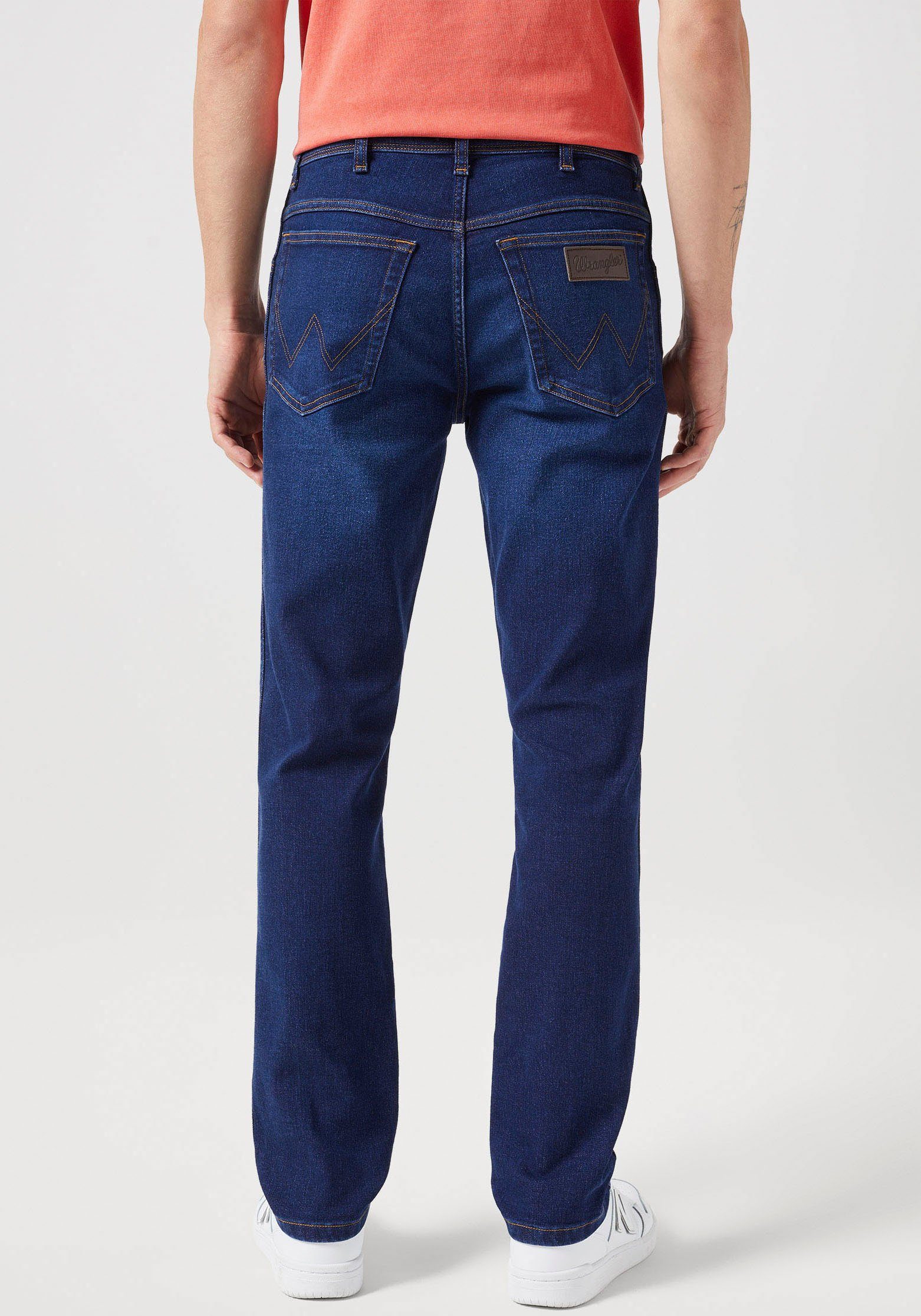 Wrangler Herren Jeans TEXAS SLIM - Blau - Night Shade günstig online kaufen