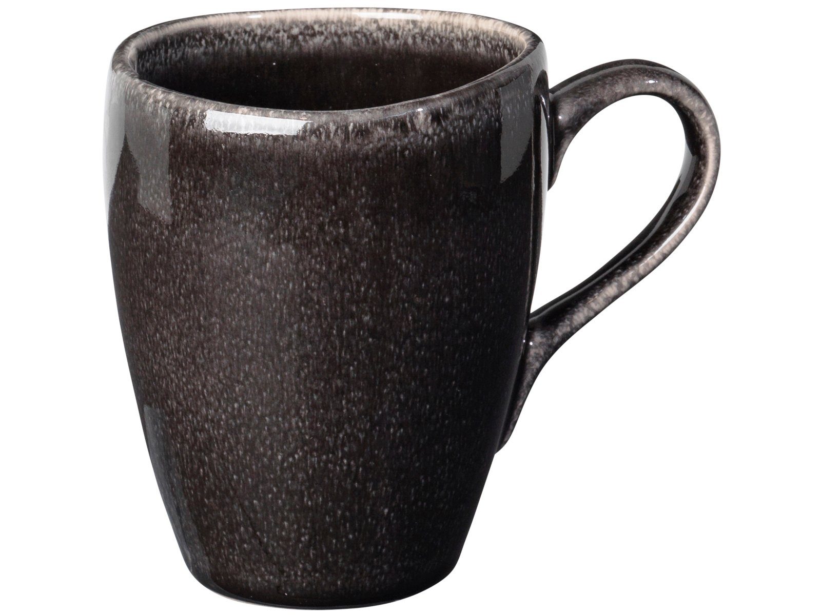 Broste Copenhagen Кружки NORDIC COAL Кружки mit Henkel 0,25 l, Steinzeug mit reaktiver Glasur, Nordic Coal Tasse