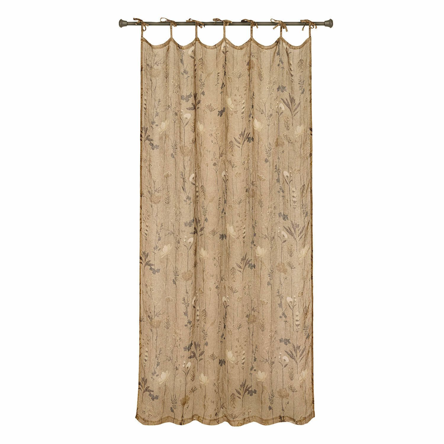 Mirabeau Vorhang Gardine Norivelle braun/bunt