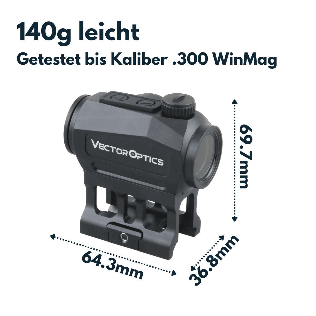 Vector Optics Punktvisieraufsatz Vector Optics SCRD-45 Scrapper 1x22