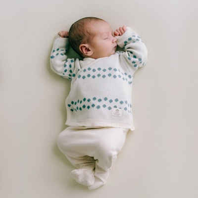 suebidou Neugeborenen-Geschenkset Babyset Newborn Pack 100% Bio-Baumwolle 3 teilig