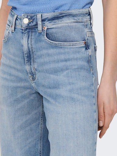 ONLY High-waist-Jeans ONLMADISON BLUSH HW WIDE NOOS DNM CRO371