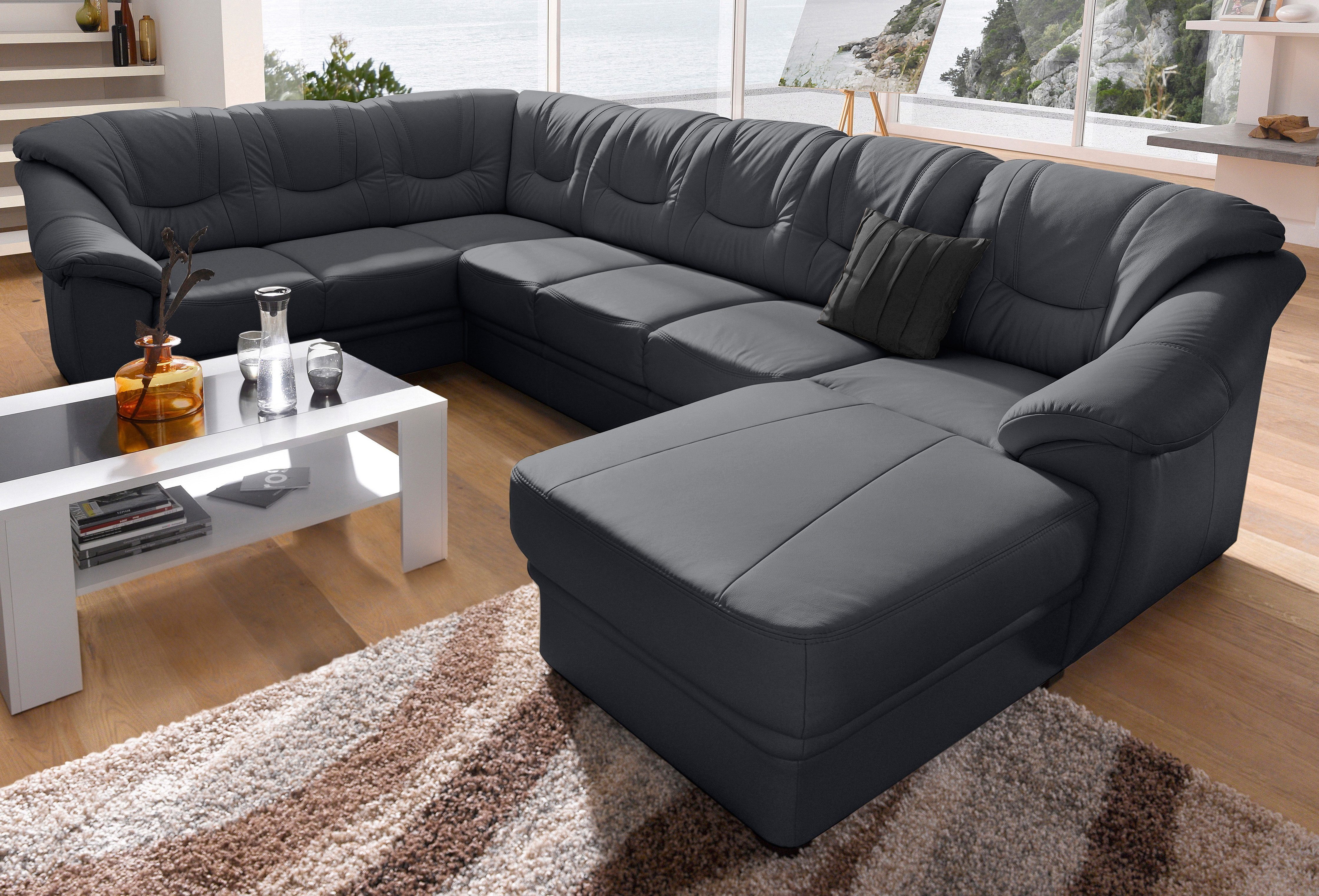 sit&more Wohnlandschaft "Savona U-Form", wahlweise mit Bettfunktion, inklus günstig online kaufen