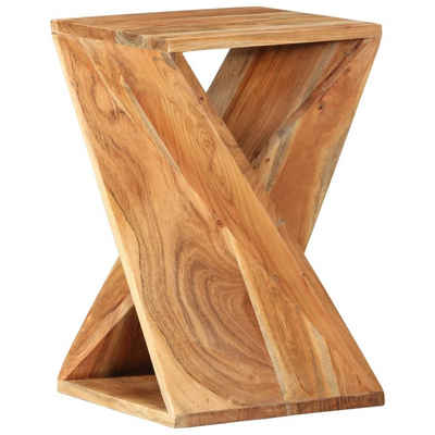 vidaXL Beistelltisch Beistelltisch 35x35x55 cm Massivholz Akazie (1-St)
