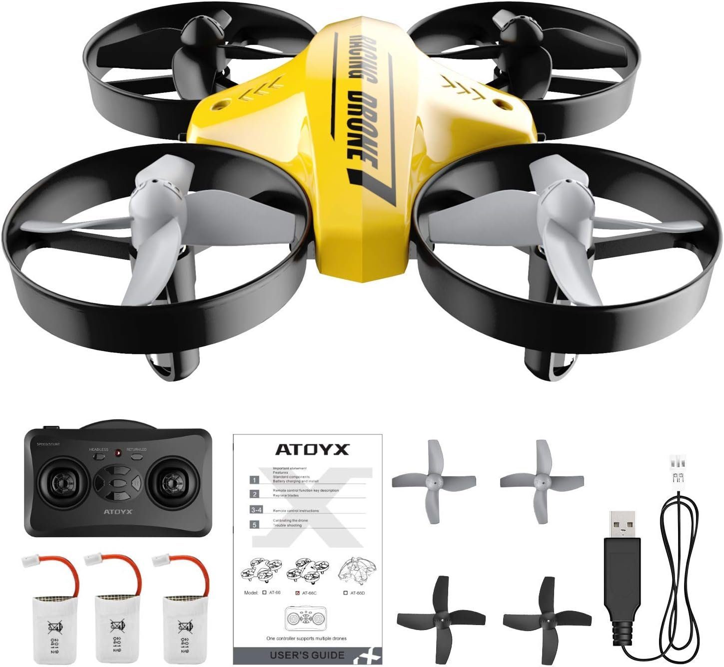 Aufhängungsfunktion (Fernbedienung 3 ATOYX Geschwindigkeitsstufen) Drohne Höhe-Modus