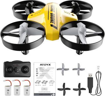 ATOYX Drohne (Fernbedienung Aufhängungsfunktion Höhe-Modus 3 Geschwindigkeitsstufen)