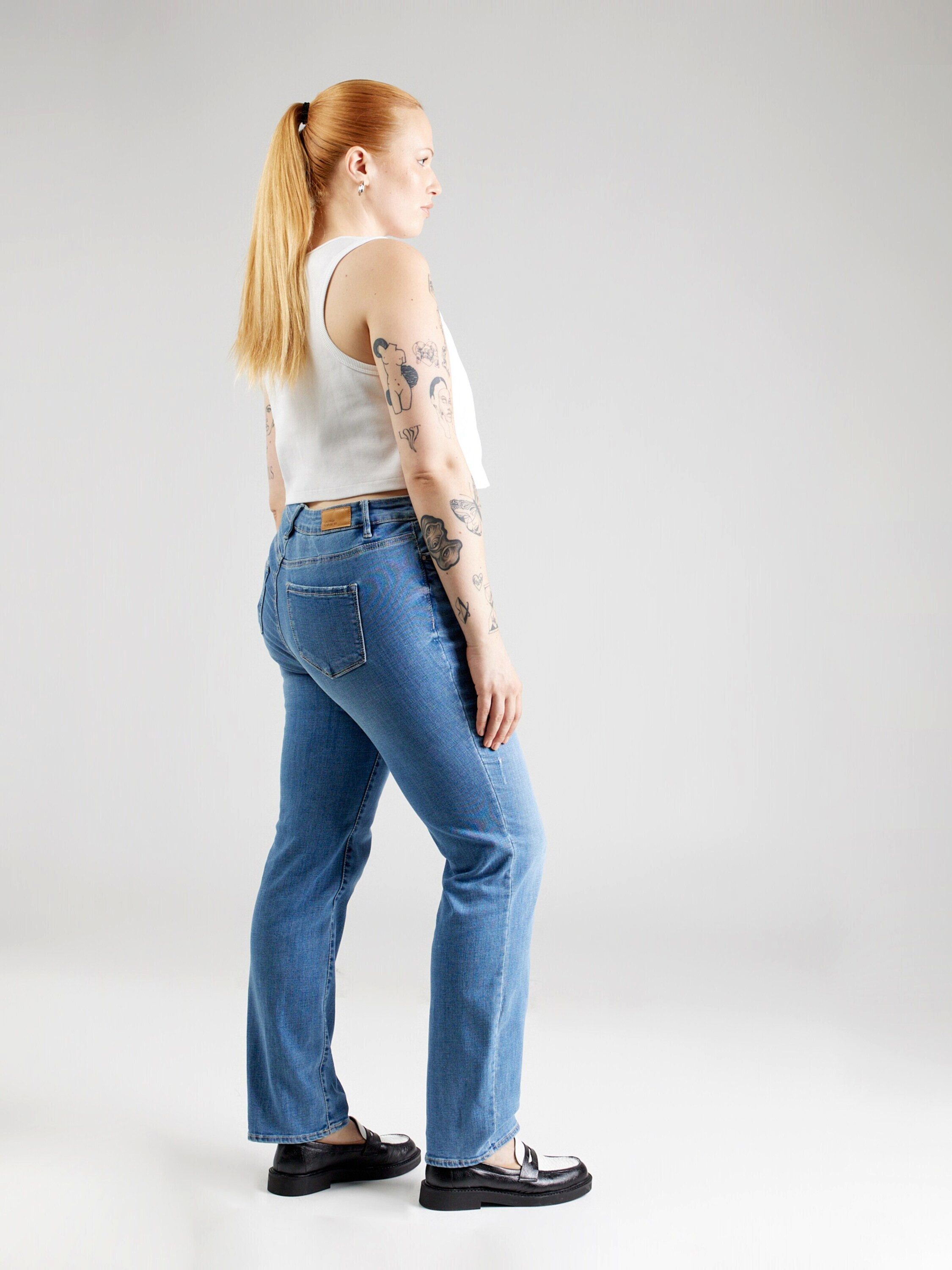 Vero Moda Curve Regular-fit-Jeans VMCFlash (1-tlg) Weiteres Detail