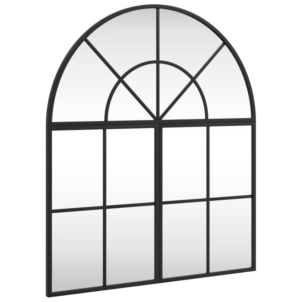 vidaXL Spiegel Wandspiegel Schwarz 60x70 cm günstig online kaufen