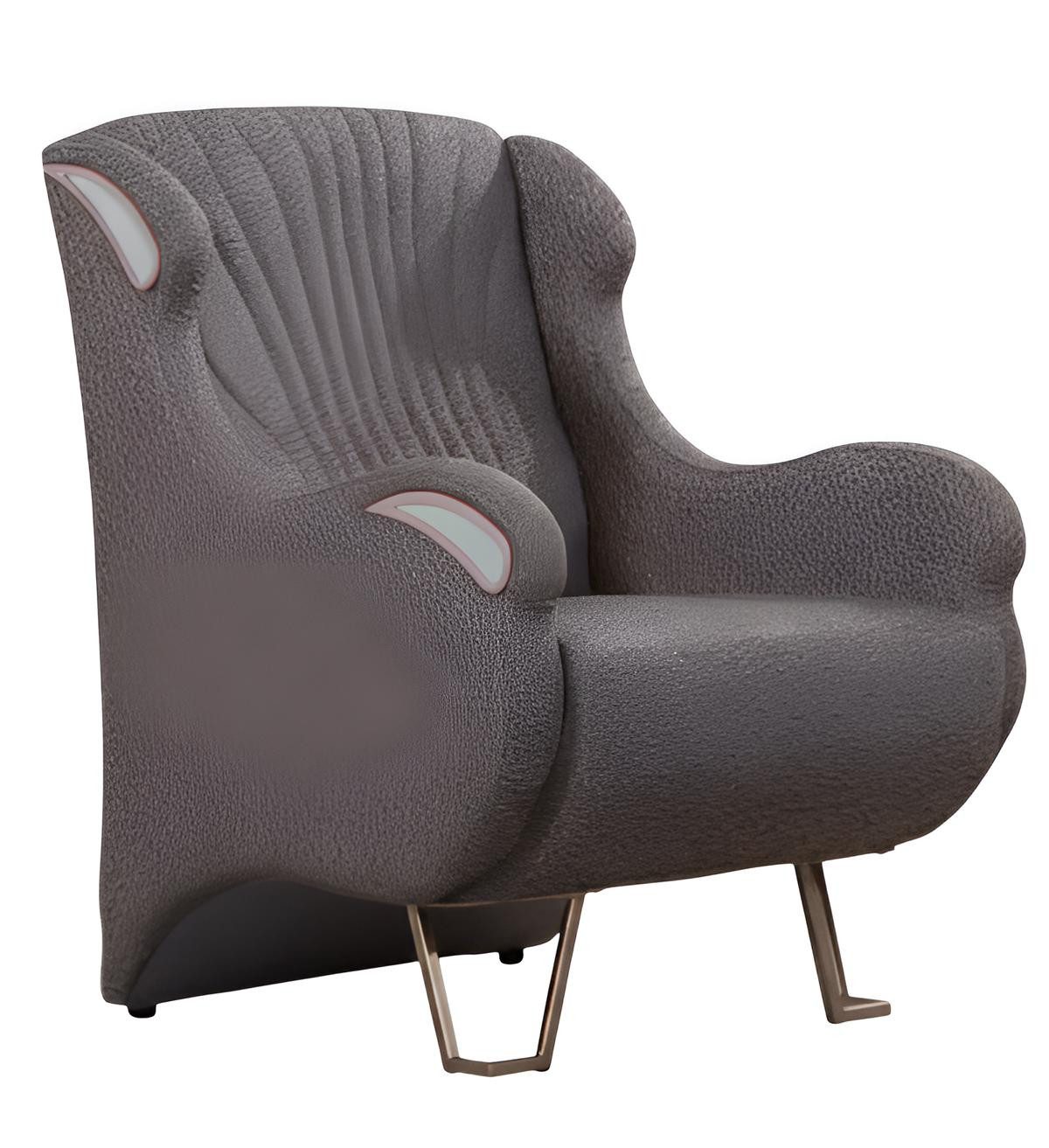 JVmoebel Sitzgruppe Stilvolles Sofa-Set Holzrahmen Moderne Interieur Minimalistischer Stil, (3-tlg)