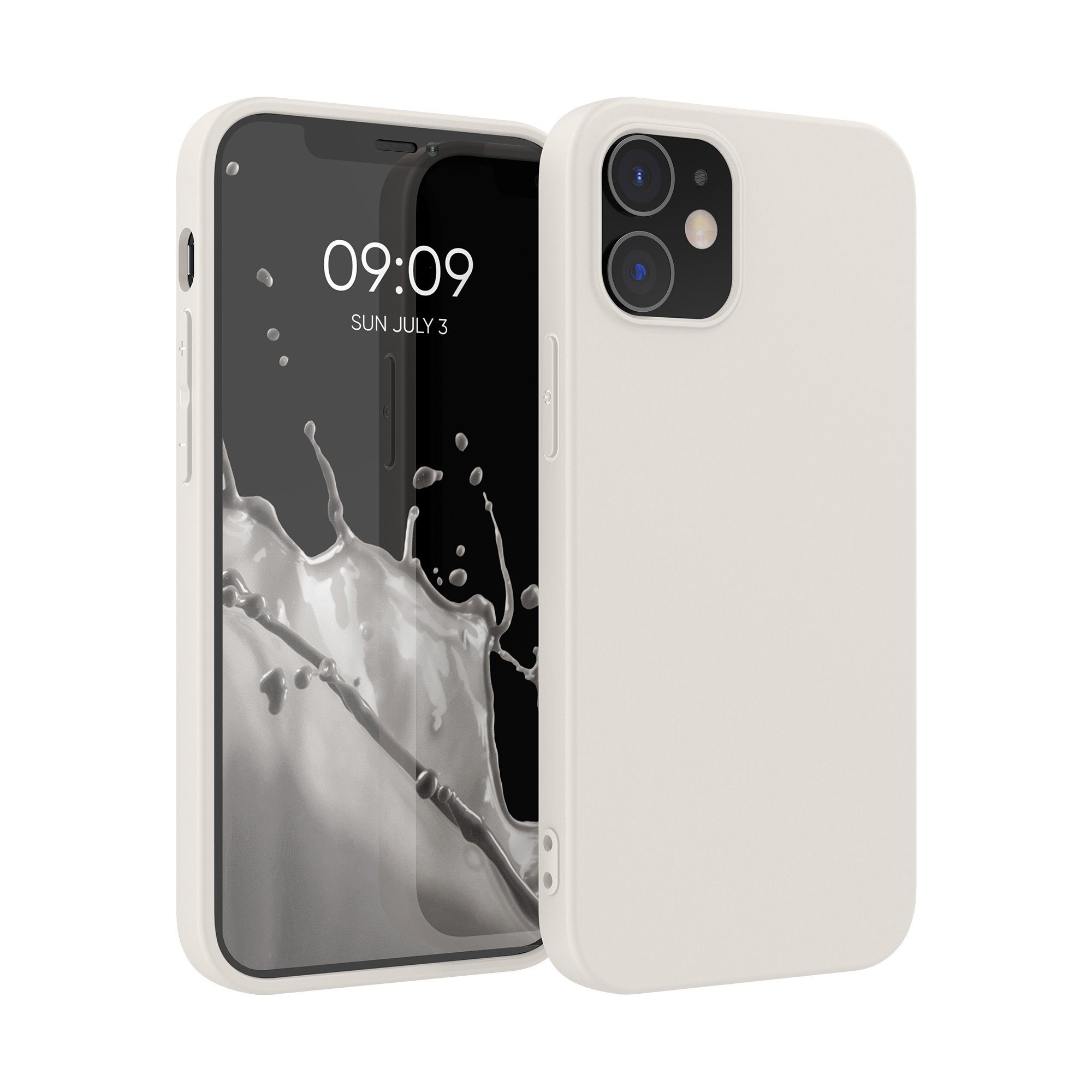 kwmobile Handyhülle Hülle für Apple iPhone 12 / 12 Pro, Hülle Silikon - Soft Handyhülle - Handy Case Cover