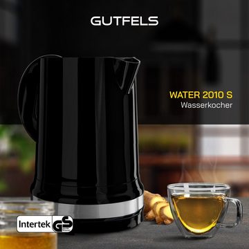 Gutfels Wasserkocher WATER 2010 S, 1.7 l, 2200,00 W, 360° Sockel, Kalkfilter