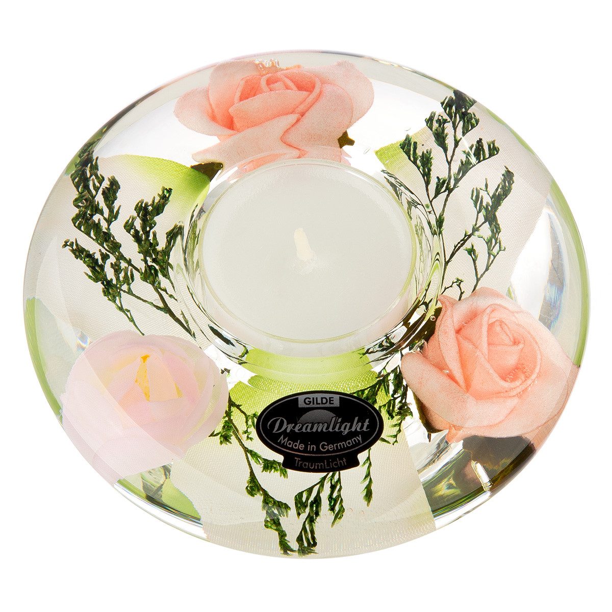 GILDE Teelichthalter Teelichthalter Dreamlight Ufo Mini „Isabella“ (1 St)
