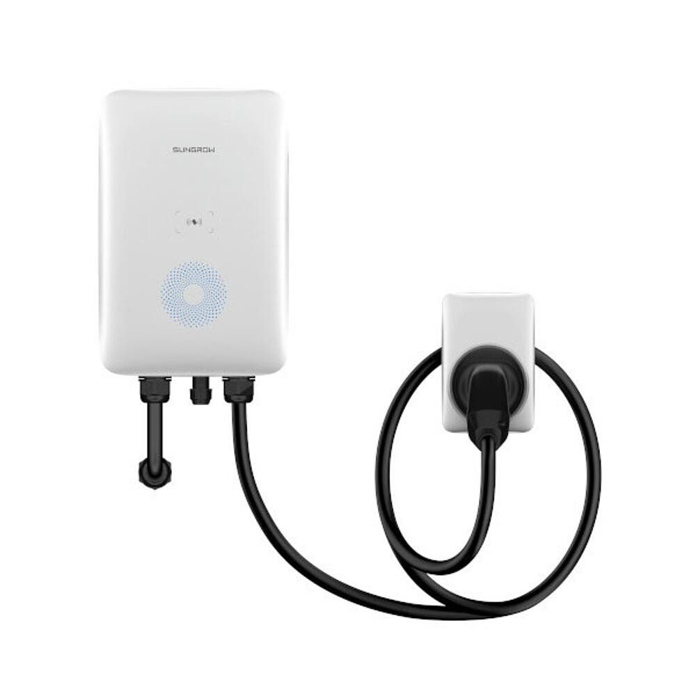 Sungrow Elektroauto-Ladestation Sungrow Wallbox 11 kW AC011E Überschussladen inkl. 7m Typ2 Ladekabel, 3-phasig