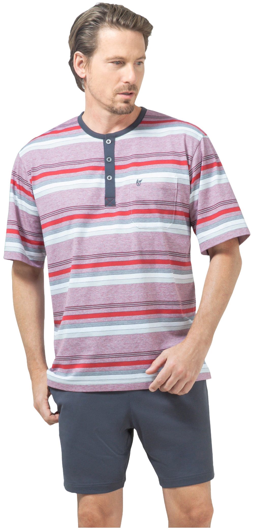 Hajo Pyjama (2 tlg) Klima Komfort Bügelfrei